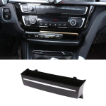 Auto keskkonsooli CD-paneeli asenduspandla hoiukast BMW 3 4-seeria F30 3GT F34 F36 2013-19 auto interj&ouml;&ouml;ri jaoks Console Storage Box black