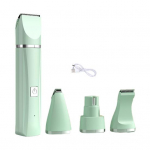 1 komplekti kassikarva trimmer vaikne juhtmeta k&auml;eshoitav koerte pardlil&otilde;ikur, USB-laadimisseade, neli-&uuml;hes elektriline lemmikloomade hoolduskomplekt koos 4 teraga pikkade juustega lemmikloomadele