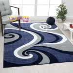 Moodne moodne kohev pehme vaip punane must keerlev valge ala vaip Kaasaegne abstraktne vaip 100x120cm