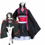 Anime Jaapani kimono Cosplay T&uuml;drukud Yaya Haori Teepidu Printsessi Kleitide N&auml;itus R&otilde;ivad Halloweeni J&otilde;ulupeo Kost&uuml;&uuml;mid L