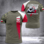 Poola armee meeste T-s&auml;rk Veteran Soldier Poola liputr&uuml;kk Meeste riided Suurem&otilde;&otilde;duline lahtine pullover O kaelusega l&uuml;hikeste varrukatega s&auml;rk 2XL