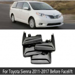Auto porilapid Toyota Sienna XL30 2011~ 2012 2013 2014 2015 2016 Poritiivad Pritsmekaitsed Poritiivad Poriklapid Auto Fit Before Facelift