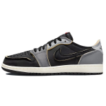 Air Jordan 1 Retro Low OG EX Tume Suitsuhall Unisex Tossud Must Helehall Sail DV0982-006 45 black