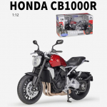 1/12 Scale Welly Honda CB1000R sulamist mootorratta mudel survevalu metallist m&auml;nguasi mootorratta mudel High Simulation Collection Laste kingitused 1/12-17.7x10.5x7cm punane