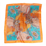 Kvaliteetsed luksuslikud siidist sallid peapael Sallid kaelasall naistele kett siidist sall naiste dekoratiivne sall 90*90cm