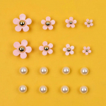 Kingav&otilde;lu isetegemise n&ouml;&ouml;pn&otilde;elad P&auml;rlilillede kaunistuslukk Hole Kingade jaoks Amulettide komplekt Aksessuaarid Lapsed Poiss T&uuml;drukutele Kingitus