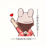 Multifilm Armas perekond kui s&uuml;da Pere autokleebise isiksus Loov tagumise esiklaasi kleebis Mootorratta kaunistusega autokleebis Boy