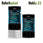 Renoveeritud Nokia originaal Nokia X3 Unlocked X3-00 Slide mobiiltelefon No charger punane