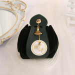 1 tk pakend Nahast kommikott koos pingutusn&ouml;&ouml;riga kinkekotiga Flanellist kandekott, pulmadekoratsioon punane