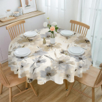 Akvarell Botaanilised lilled Tekstuuriga &uuml;mmargune laudlina Veekindel lauakate pulmapeo kaunistamiseks s&ouml;&ouml;gilaua kate 4pcs 33x48 Table mat