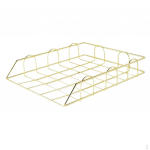 Lepingu kirjasalv T&ouml;&ouml;laua failikorraldaja Metallist traadist paberist dokumendihoidja roosa kuldne v&auml;rv