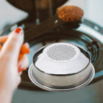 coffee and tea Filter Basket,Silver Stainless Steel Machine Filter,51mm