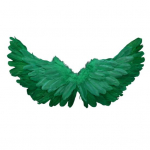 Ingli sulgedest tiivad elastsete rihmadega erksav&auml;rvilised kerged kost&uuml;&uuml;m Cosplay Wings fotograafia rekvisiidid