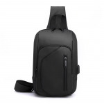 Unisex rinnakott Lihtne hoiukott Kerge reisikott, v&auml;ike seljakott Crossbody kott Moodsad &uuml;hekordsed kotid must