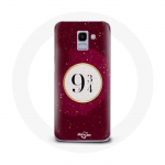 &Uuml;mbris Samsung Galaxy A8 2018 Harry Potter route 9 3 4 jaoks