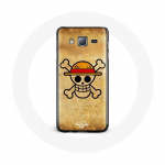 &Uuml;mbris Samsung Galaxy j5 One Piece Manga Skull jaoks
