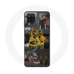 Coque pour Samsung Galaxy A12 Cobra Kai Logo Affiche Personnages Bande Annonce 2022