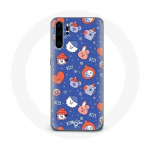 &Uuml;mbris Huawei P30 BTS Bangtan Sonyeondan BT21 Christmas 2023 jaoks