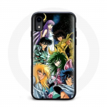 Coque pour Iphone XS Les Chevaliers du Zodiaque Anime Culte Saint Seiya Anime Manga