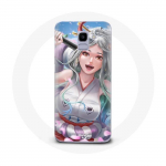 &Uuml;mbris Samsung Galaxy A6 2018 Yamato One Piece Anime jaoks