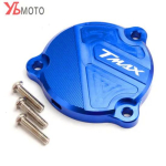 For Yamaha T-max Tmax 530 DX SX 2017 2018 Motorcycle accessorie Frame Hole Cover Front Drive Shaft Cover Guard protector sinine