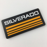 Aastate 1988&ndash;1994 Ch-evy 1500 2500 3500 Silverado autoembleemi m&auml;rgi logo s&uuml;mboli k&uuml;lgmise katusesamba kleebis jaoks