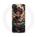 Coque pour Xiaomi Redmi Note 11s 4G Demon Slayer Tanjiro Anime Manga - Maniacase