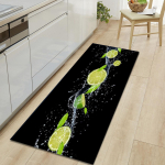 1 tk Fresh Lemon K&ouml;&ouml;gip&otilde;randamatt Libisemiskindel k&ouml;&ouml;gip&otilde;randavaip K&ouml;&ouml;givaip K&ouml;&ouml;gimatt Kodusisustus Toa sisustus 120*160cm