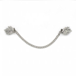 Naiste/meeste uus mood kardigan klambriga lillekett prossn&otilde;el Ehted &uuml;likonna krae n&ouml;&ouml;pn&otilde;el Tutt kett