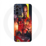 Coque Maniacase pour Samsung Galaxy A32 4g Lewis Hamilton Scuderia Ferrari F1 officiel