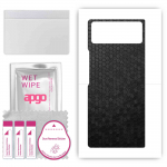 apgo Protective Skin Sticker for the back compatible with Xiaomi Mix Fold 2, Wrap Film, Foil, Vinyl - Pattern Black Honeycomb