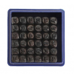 36tk 3/4/5/6mm s&uuml;sinikterasest number 0-9 t&auml;hestik AZ templite komplekt stantsimist&ouml;&ouml;riistad 3mm