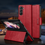 Vintage klapp nahast rahakoti&uuml;mbris Samsung Galaxy Z Fold 5 4 Fold5 Fold2 Fold3 Fold 2 3 Fold4 5G t&auml;ieliku kaitsega &uuml;mbristele for Samsung Z Fold 5