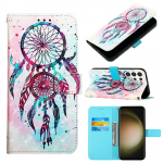 V&auml;rviline Dream Wind Chime PU nahast rahakott &uuml;mberp&ouml;&ouml;ratav fotoraami &uuml;mbris iPhone'ile Samsung Huawei Honor Xiaomi Redmi Oppo vivo Sony Google TCL Infinix... Tecno Camon 30