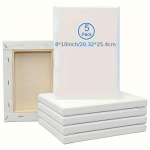 5-osaline kvaliteetsete puuvillase l&otilde;uendi paneelide komplekt, 8X10 tolli - multifunktsionaalne maalipind - ideaalne valik kunstnikele ja harrastajatele 20*25CM,5-Pack