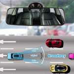 Auto salongi tahavaatepeegel Lainurk tahavaatepeegel 360&deg; p&ouml;&ouml;ratav reguleeritav iminapp universaalne