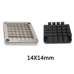 Friikartulid Masina tarvikud Laastude l&otilde;ikurid Prae kartulikr&otilde;psude l&otilde;ikurid Roostevabast terasest +3 tera suurus, Prantsuse prael&otilde;ikur, 14mm