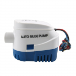 Kompaktne ja vastupidav pilsipump 12V 11000gph Automaatne sukelpump sisseehitatud ujukil&uuml;litiga Suure mahutavusega pilsipump