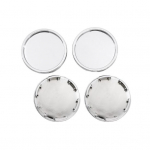 4 tk rummukatted 58 mm v&auml;lisl&auml;bim&otilde;&otilde;t 56 mm sisel&auml;bim&otilde;&otilde;t auto ratta keskosa rummu kaaned Lihtne paigaldada universaalsed rehvi veljekatted 4pcs must