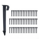 Probleemne kastmine 50 tk aiavooliku hoidik 12 34 PE toru jaoks tilkuva savitoru jaoks 16MM