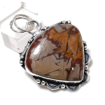 Noreena Jasper Gemstone Handmade 925 Sterling Silver Jewelry Pendant 1.89 w7q30
