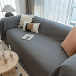 Kerge luksusstiilis diivanipadi, universaalne libisemiskindel diivanikate k&otilde;ikideks aastaaegadeks, k&otilde;ikeh&otilde;lmav diivanikate, pleed, padi, diivanir&auml;tik 145*145cm