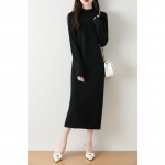 Naiste ka&scaron;miirkleit Qinghe ka&scaron;miir 30% ka&scaron;miir 70% vill s&uuml;gis-talvine ka&scaron;miir seelik pehme ja soe XXL must