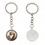 Tibetan Mastiff, Do khyi - keychain in a box, own photo, keychain pendant from Art-Dog brand