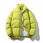 P&uuml;stikraega puuvillane jakk meestele ja naistele, talvine paks soojendusega vabaaja leivajope M