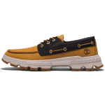 Timberland Mokassiiniotsaga Nahast Mugavad Spordijalatsid Vastupidavad Madalad Vabaajajalatsid Meeste Jalan&otilde;ud Must Kollane A2AK5231 43.5 gray