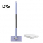 Lame mopp riidega K&ouml;&ouml;k Vannituba Maja Minipuhastusmasin 360-kraadise p&ouml;&ouml;rdega Kuiv-m&auml;rgas Lihtne kasutada majapidamises kasutatavat puhastusvahendit 90 cm lilla