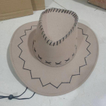 Naised Mehed Cowboy M&uuml;ts L&auml;&auml;ne seemisnahast Cowgirl M&uuml;tsid West Fancy Kleit Peo peakatted Unisex Cap