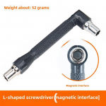 L-t&uuml;&uuml;pi kahepealine 6,35 mm kruvikeeraja kitsastes kohtades, 1/4 paremnurkne k&auml;epide