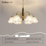 Vintage Elutoa Kunst Ripatsvalgusti Minimalistlik Modernne S&ouml;&ouml;gitoa Magamistoa Ripatsvalgusti Diameter-6 headlight